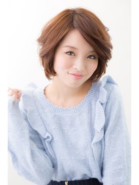 ヘアメーク パッセージ 調布北口店 ゆるふわショートボブ