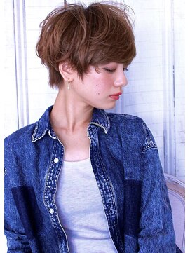 テイラー(Taylor) 【Taylor】エアリーショートボブ×sweetベージュ