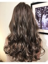 ラピス 渋谷本店(Lapis) 【lapis渋谷】アッシュブラウン×3Dハイライト☆