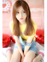 マーリャヘアー(mallia hair) さらさらワンカールストレートセミロングby塚本あつし