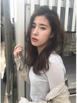 アミュレット バイ サファリ 西荻窪(AMULETTE BY SAFARI) かきあげバング×リバースレイヤー