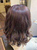 カミナ(KAMINA)&nbsp;パープルアッシュカラー。