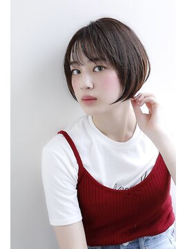 イグレックビス(igrek bis) ナチュラルショートボブ　IGREKBIS渋谷
