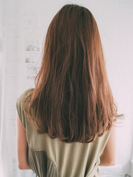 ヘアーサロンウフ(hair salon Oeuf) 大人重ためツヤ感ロング 自由が丘