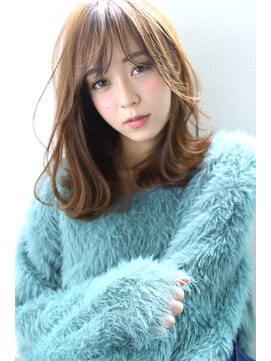 ブラン 広島本通(Blanc) 【Blanc 広島】抜け感レイヤー/小顔セミディ