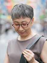 えがお美容室&nbsp;【えがお美容室】50代60代にオススメ◎似合わせショートバング
