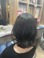 クネア(kunea)&nbsp;バリアージュケアプロ/外ハネ/暗髪/ボブディ