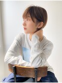 【yuka】シンプル丸みショート 20代30代40代