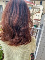 オーシャン(Ocean)&nbsp;[OCEAN Hair&Life藤原純] ピンクカラー×3Dハイライト☆