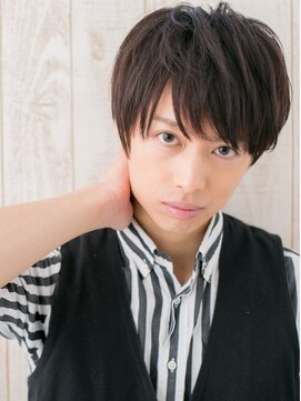 モッズヘアメン 名護大東店(mod's hair men) ≪mod's men≫黒髪が◎優等生風★知的くせ毛カットショートa