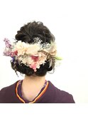 振袖 着付け ヘアセット