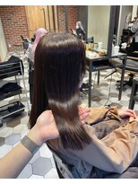 シェノン 梅田(CHAINON)&nbsp;髪質改善×ココアブラウン×酸性縮毛矯正