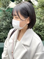 ネオリーブギンザ 銀座店(Neolive GINZA)&nbsp;横顔が綺麗なミニボブ×可愛いサイドバング