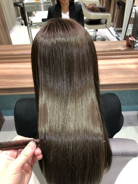 アッシュ 豊田店(Ash) 大人世代の柔らかな髪質改善ストレート