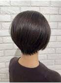 くびれ丸みショートボブ