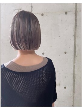 シェノン(Chainon) ハイトーンボブ／髪質改善トリートメント/白髪ぼかし