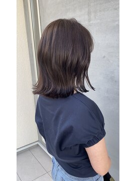 ライム(lime) 外ハネandブルーアッシュ