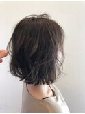 透明感アッシュカラー