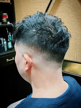 ヒロギンザバーバーショップ 大宮店(HIRO GINZA BARBER SHOP) ショートパーマ フェード ヒロ銀座 大宮