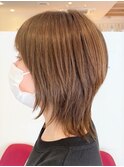 春のオススメ　透明感ベージュ,ウルフレイヤー,ヘルシースタイル