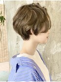 大人マッシュショート/丸みショート/イメチェン/30代40代50代