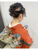 フィオーレ ヘアデザイン(FIORE hair design)&nbsp;成人式 卒業式 ヘアアレンジ パーマアレンジ