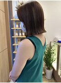 ヘイリーボブ 【切りっぱなしボブ/外はね】