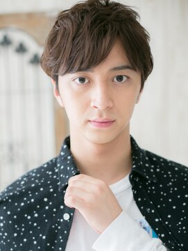 モッズヘアー メン 戸田公園店(mod's hair men) 流行りのマットブラウン斜めバングビジカジショートb戸田公園