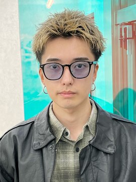 ポート 浦和(PORT) スパイキーショートツイストスパイラルパーマメンズマッシュ