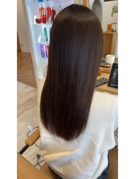 カノエ 山口小郡店(canoe) つや髪ロング×ベージュカラー