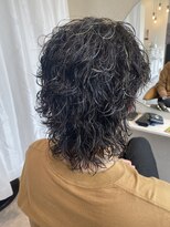 エイト(Ait)&nbsp;ハイライト×スパイラルパーマ