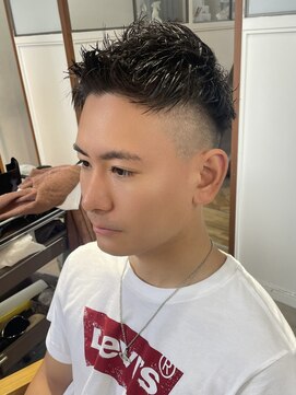 メゾン(Maison) 大人ツーブロックショート短髪メンズカット名古屋/栄/矢場町