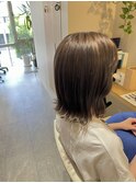 《城東区/緑橋/女性サロン》秋カラー/くすみベージュ♪