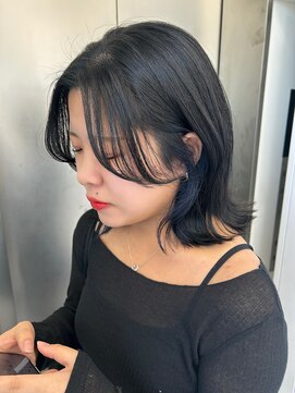 ビューナゴヤ 名駅(VIEW NAGOYA) 前髪/イメチェン/こなれミディ/インナーカラー/ブリーチ