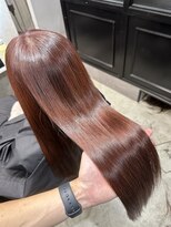 エトラ 渋谷店(etora)&nbsp;艶髪 ピンクブラウン 秋カラー 艶感◎