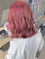 セル(CELL)&nbsp;ピンクベージュ　ハイトーンカラー　くすみカラー　ミディアム