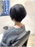 前下がりショート/ひし形ショート/ショートボブ/イメチェン