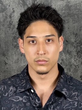 ヒロギンザバーバーショップ 新宿店(HIRO GINZA BARBER SHOP) かき上げアップバング