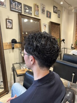 マーズ オム 山本丸橋店(mars HOM) two block/reverse curl