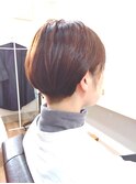 刈り上げショートボブ