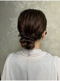 【シニヨンヘアセット】ヘアアレンジ/渋谷/学割U24/韓国風巻き