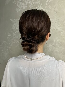 コルル 渋谷(COLULU) 【シニヨンヘアセット】ヘアアレンジ/渋谷/学割U24/韓国風巻き