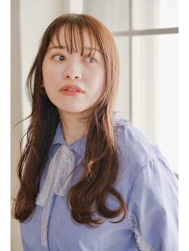 ビアンカ 髪にやさしい美容室(bianca) うるおってダメージレスなナチュラルミディスタイル【美濃加茂】