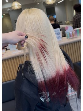 メロウバイケンジ(mellow by KENJE) ブリーチカラー/ダブルカラー/ケアブリーチ