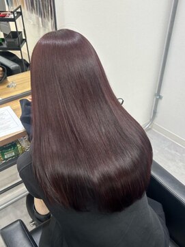 ネクスト 池袋(NEXT) 髪質改善/ダークパープル/色落ち可愛く◎艶髪/池袋