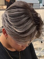 アンサー 渋谷(ANSWER)&nbsp;メンズバレイヤージュハイライトセンターパート