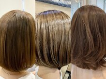 ルートサンジュウゴ(Route35)の雰囲気（根本と毛先を塗り分け、理想のヘアーデザインを実現します♪）