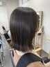 カット＋カラー＋髪質改善M(肩から鎖骨までの長さ)
