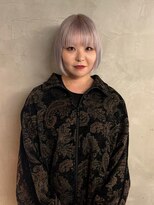 ハウスアインス(HAUS eins)&nbsp;【YUTA】ミニボブ×パープルホワイト