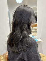 ティエラ 原宿 表参道(Tierra)&nbsp;【Tierra美侑】イルミナカラーでうる艶オリーブグレージュ